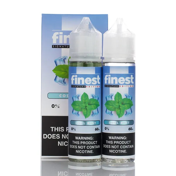 The Finest E-Liquid Signature Edition - No Nicotine Vape Juice - 120ml - Black Coral